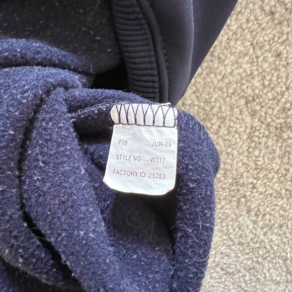 New York Yankees Authentic Collection Thermal Navy Blue Hoodie XL NWOT - Picture 5 of 8